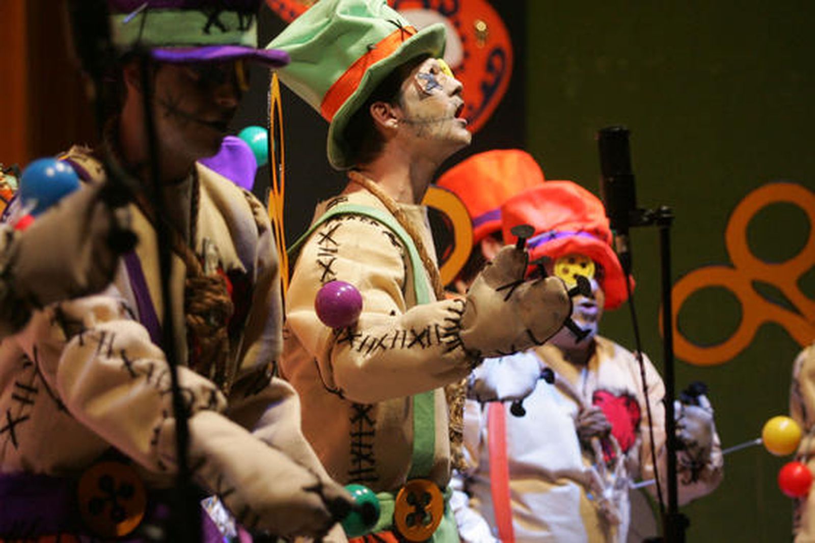 La agrupación 'La religión de los cobardes'./Fotos:J.M.Quiñones

Foto: J.M.Q.