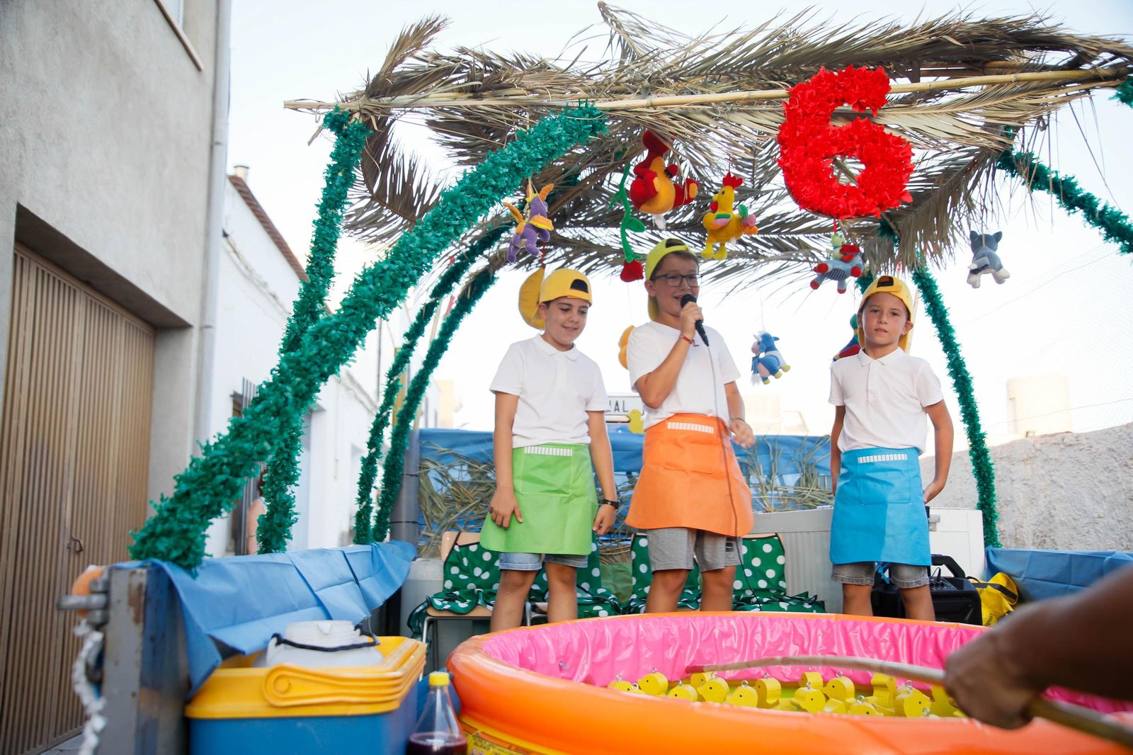 Así se ha vivido el tradicional desfile de carrozas de Gérgal