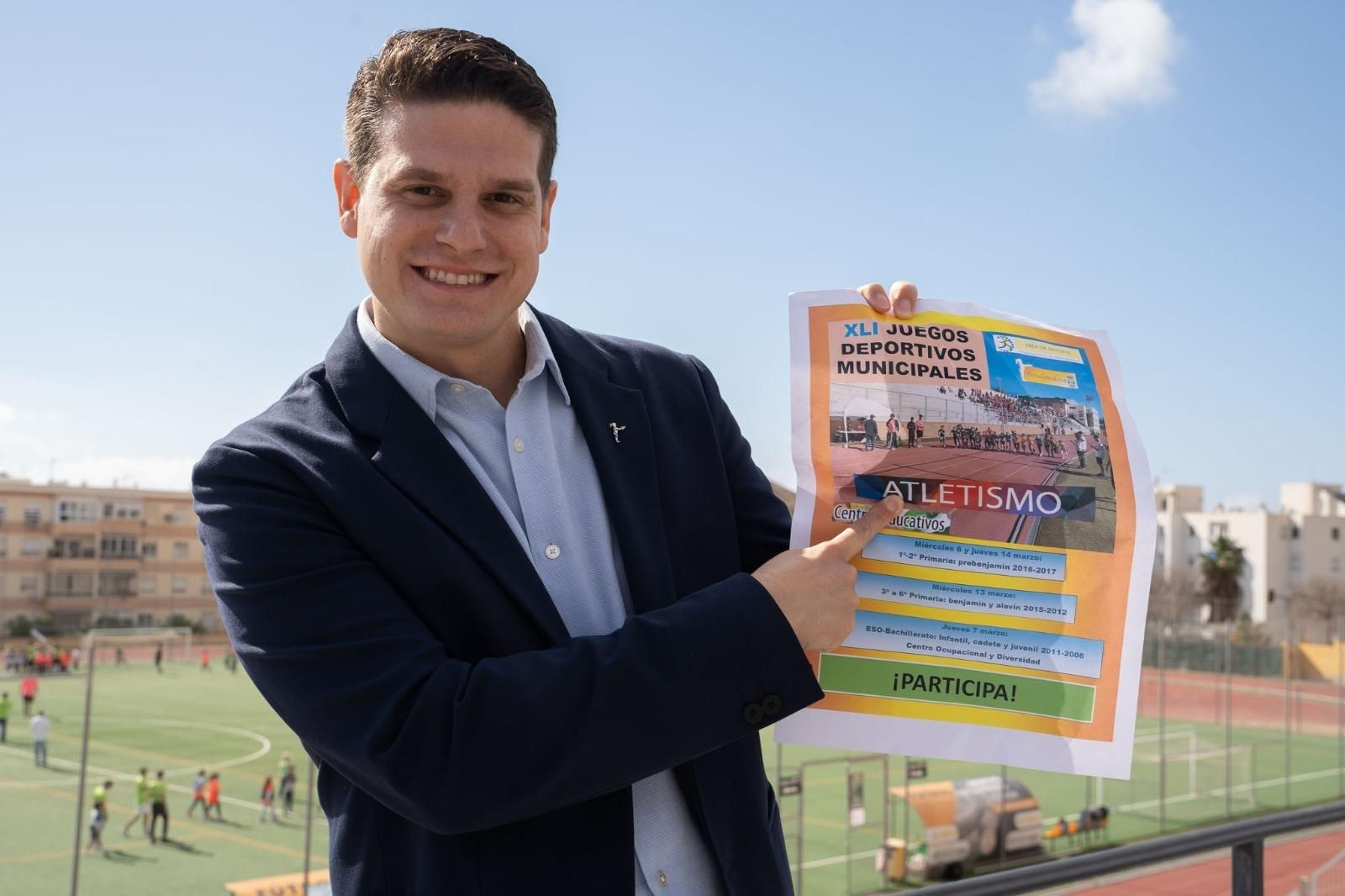 El concejal de Deportes, Alejandro Carretero.