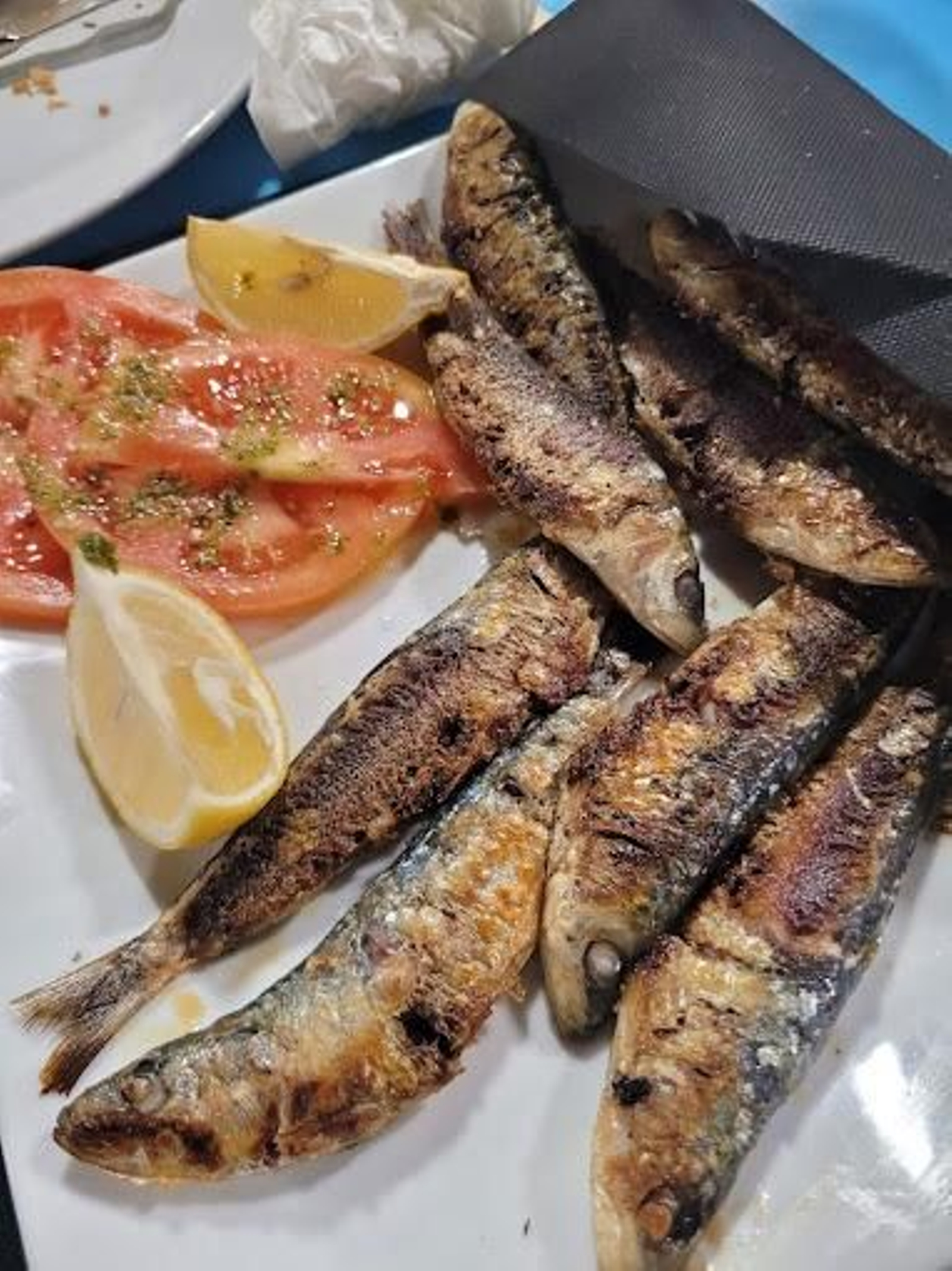 Uno de los platos de Puerto Chico.