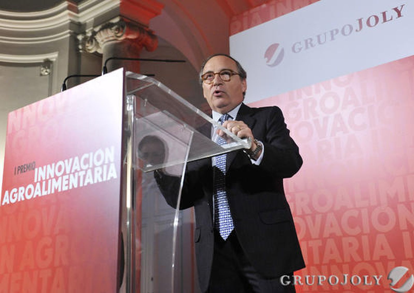 Antonio Hernández Callejas, durante su intervención. / Fotos de Juan Carlos Vázquez y Belén Vargas
