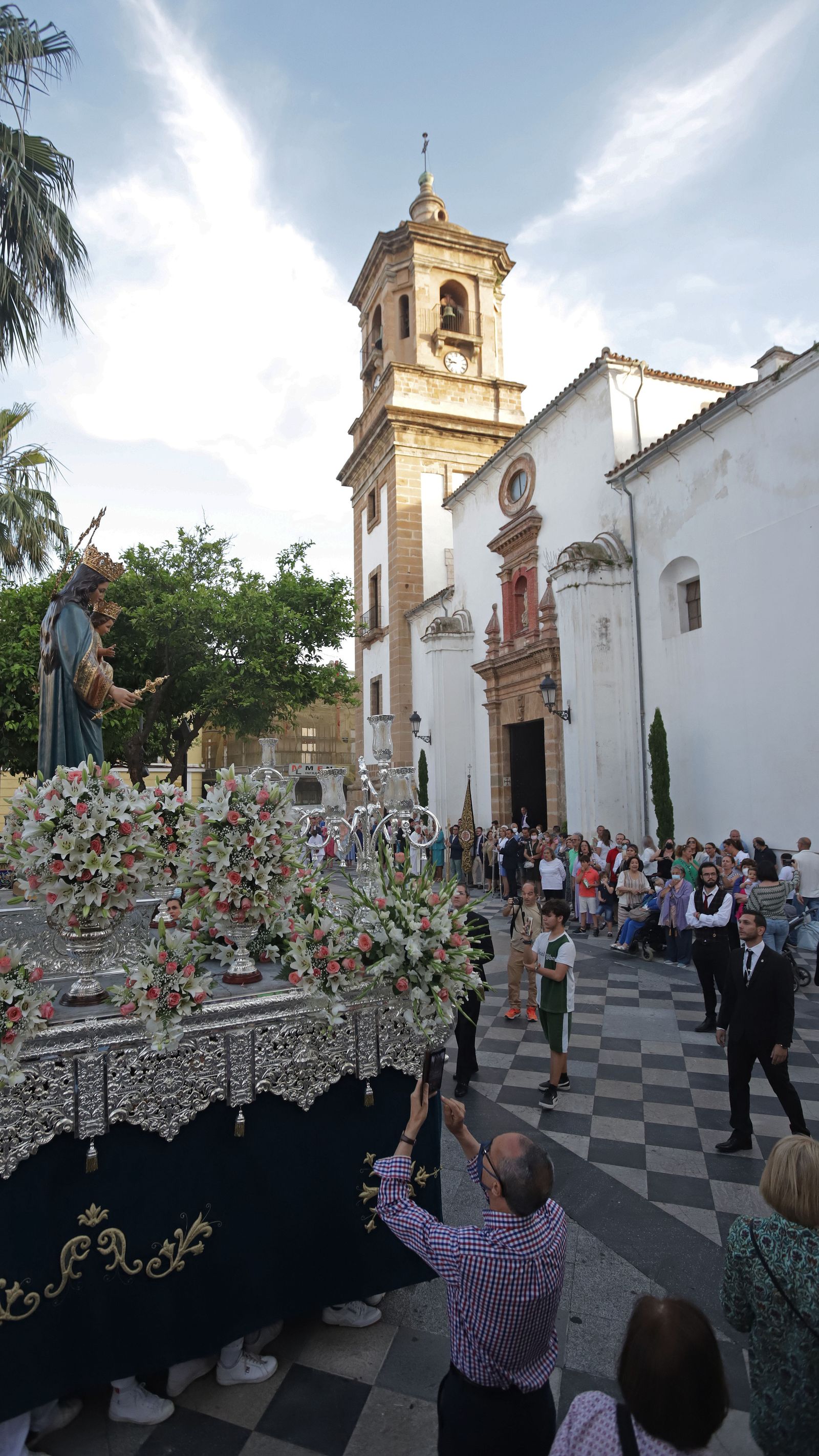 Fotos de la procesión de María Auxiliadora en Algeciras