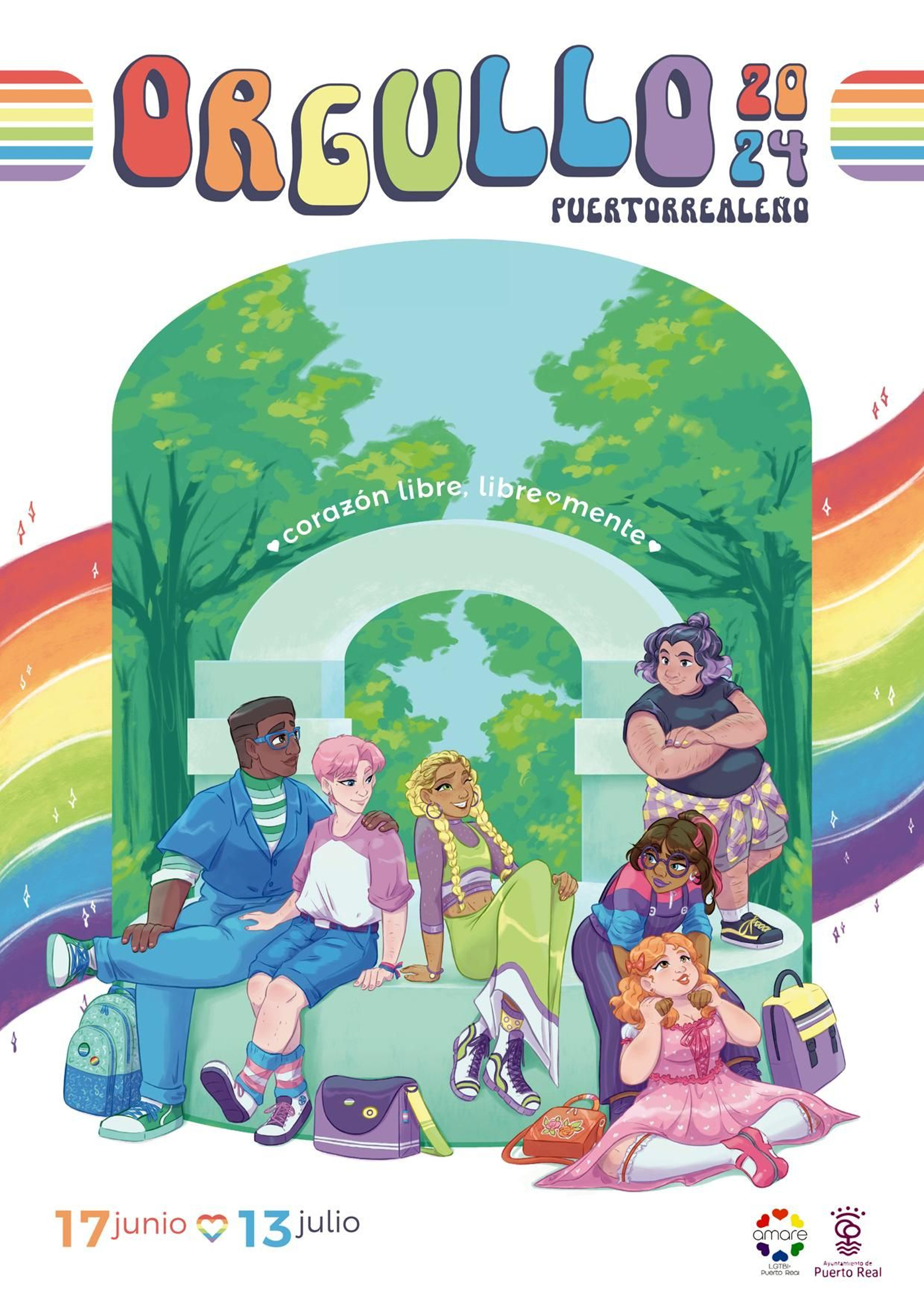 Cartel del Orgullo Puertorrealeño 2024