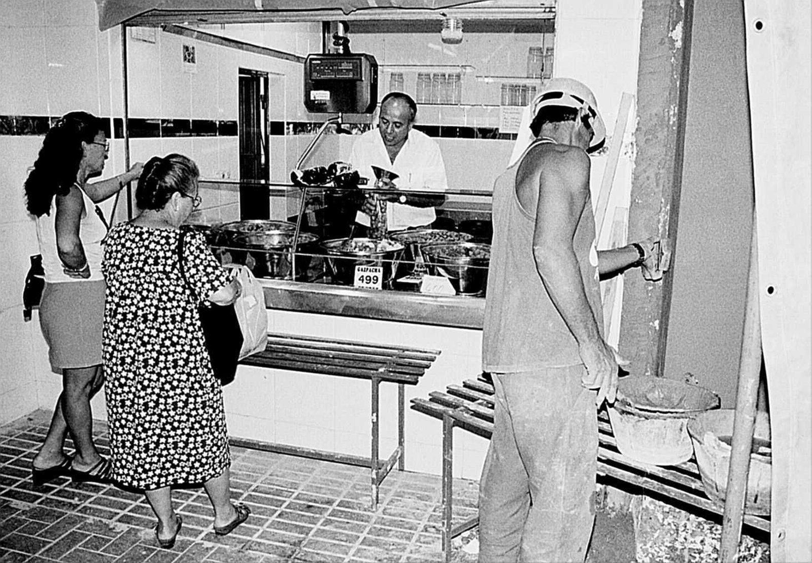 Obras del Mercado en los años 98-99