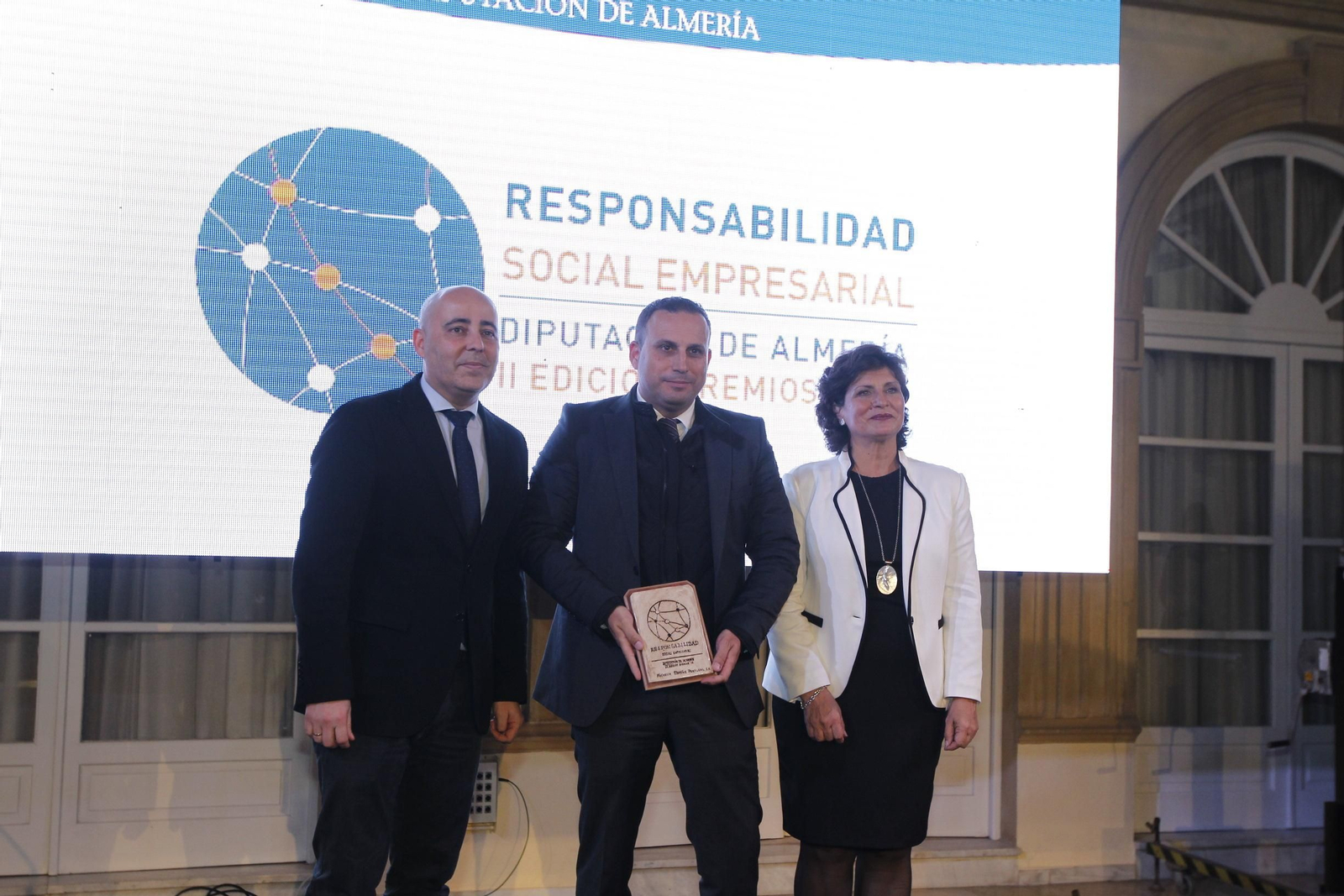 Fotogalería Premios Responsabilidad Social Empresarial 2019. Diputación de Almería