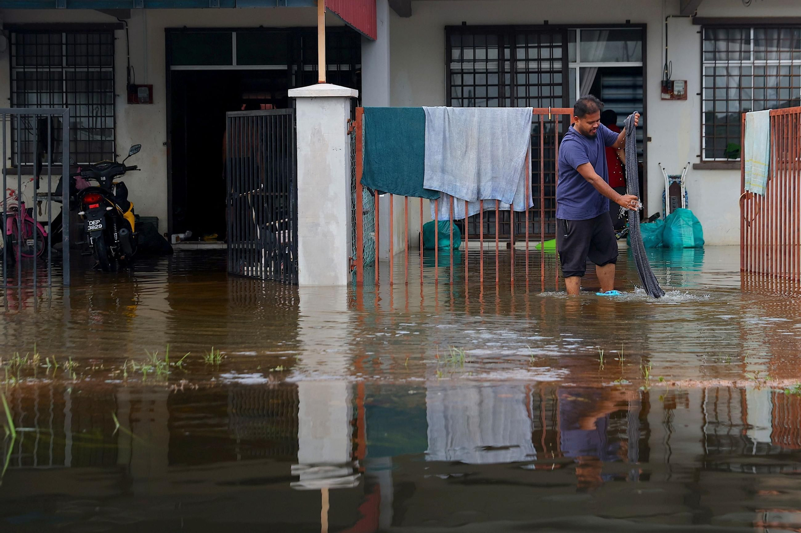 Las devastadoras imágenes de las graves inundaciones en Malasia