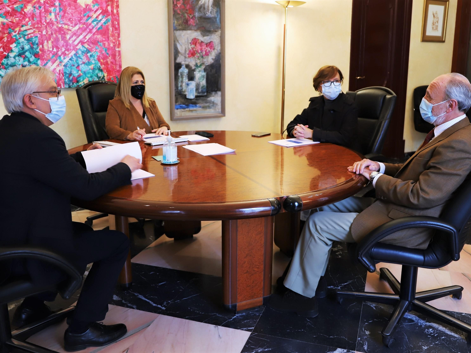 Un momento de la reunión del Consejo Social de la Ciudad.