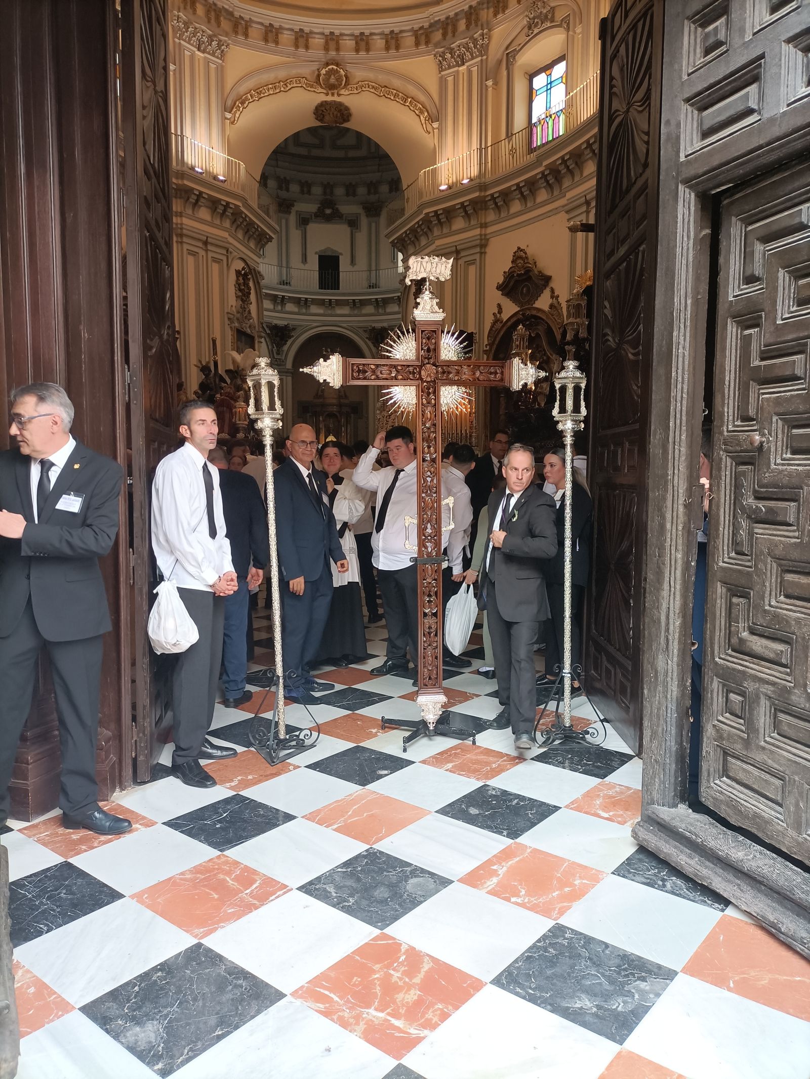 Las imágenes de Salutación, una de las cofradías de Málaga que suspendió su salida el Domingo de Ramos