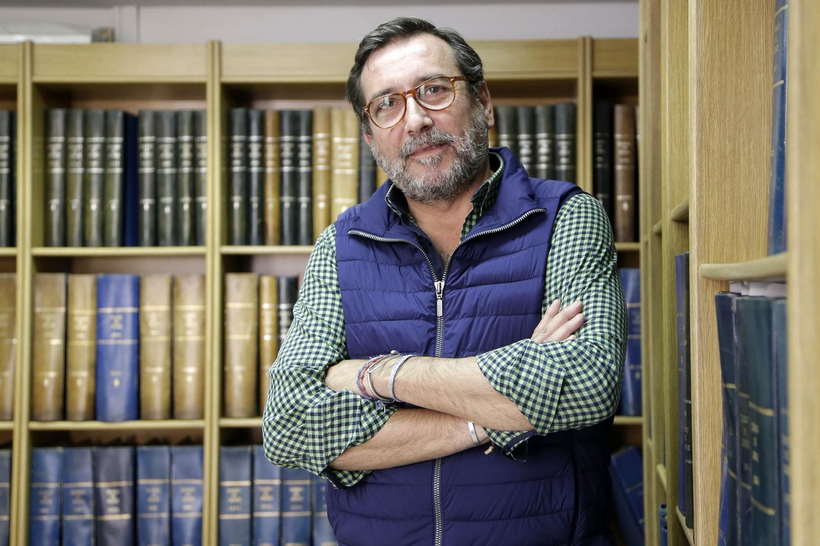 Martín Gómez Moreno lleva treinta y cinco años mandando pasos en la Semana Santa jerezana.