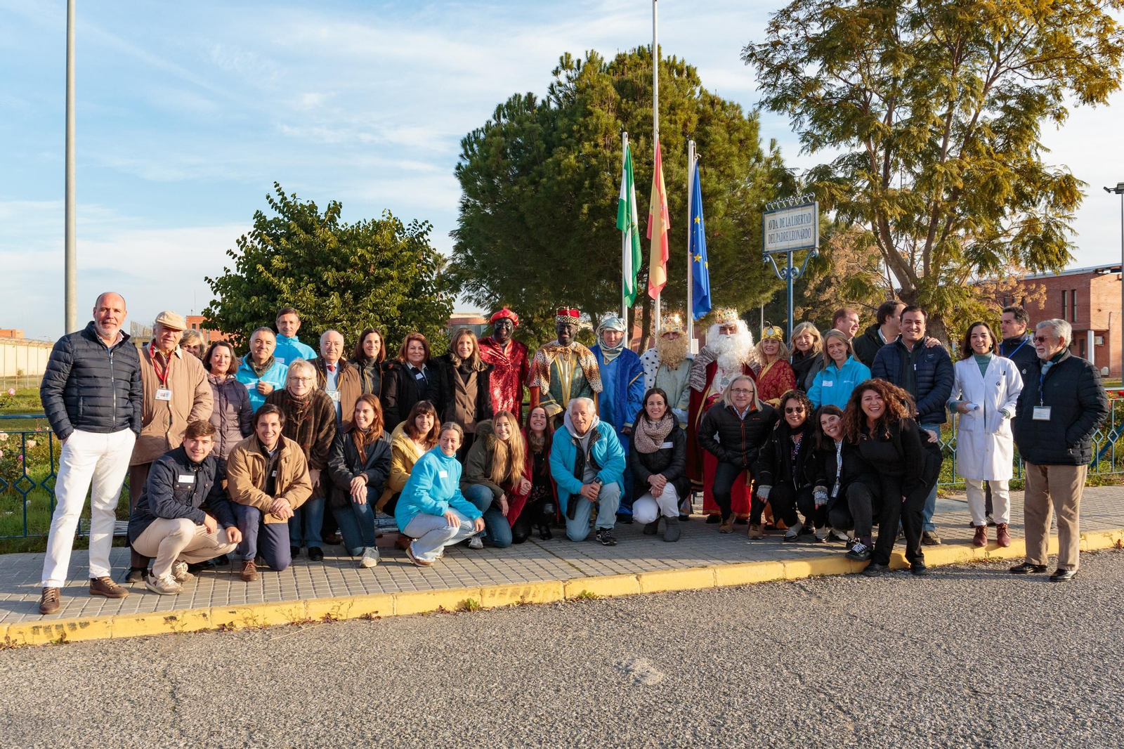 Las fotos de la visita de los Reyes Magos en la cárcel de Sevilla-I