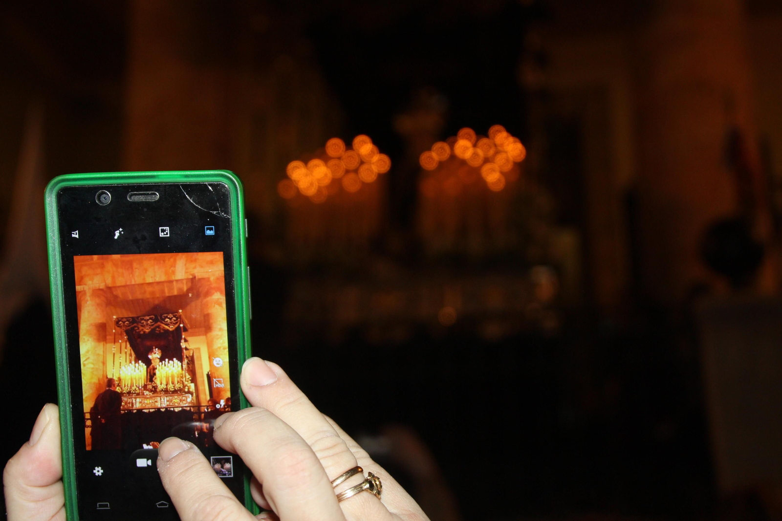 Usuario de telefonía móvil.