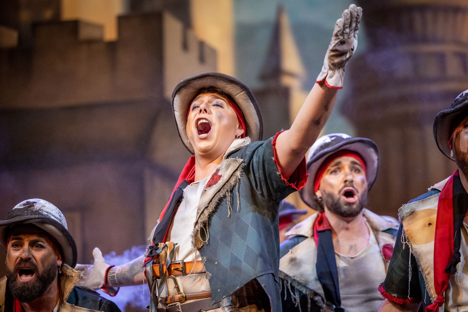 Comparsa Los sacrificaos