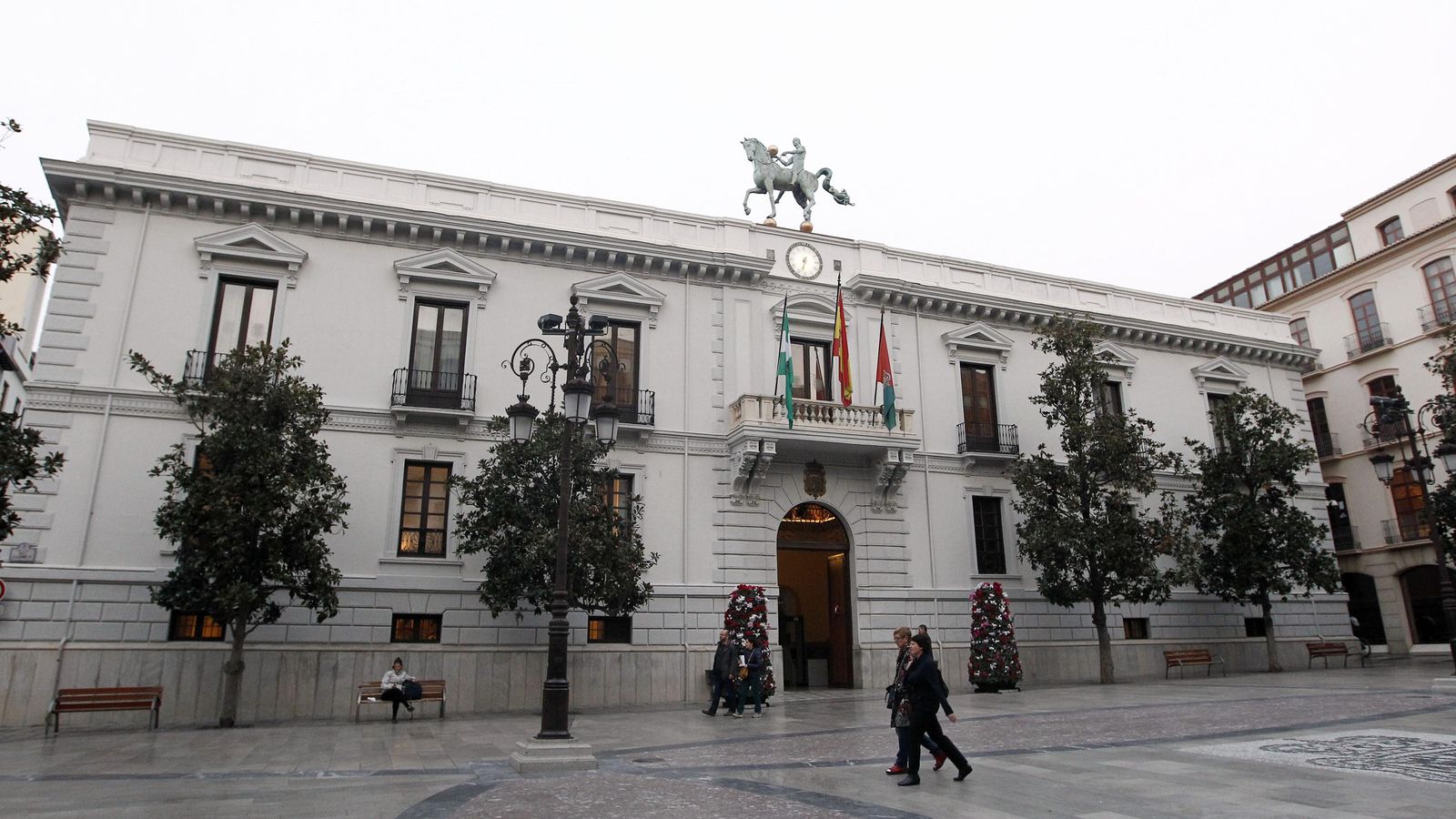 Fachada del Ayuntamiento de Granada.