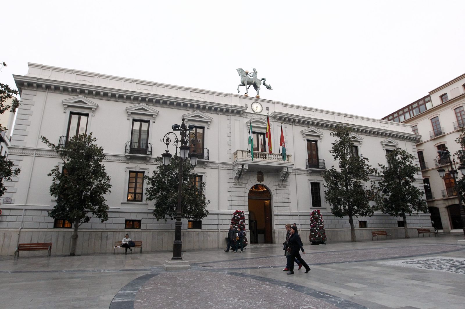 Fachada del Ayuntamiento de Granada.