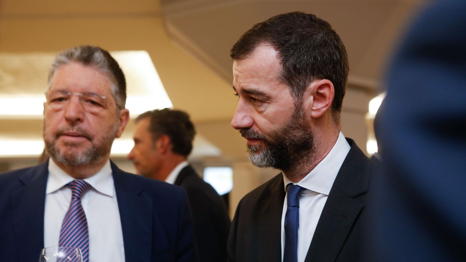 Fotos del Desayuno Coloquio de Europa Sur y el Propeller Club de Algeciras con Benito Núñez Quintanilla