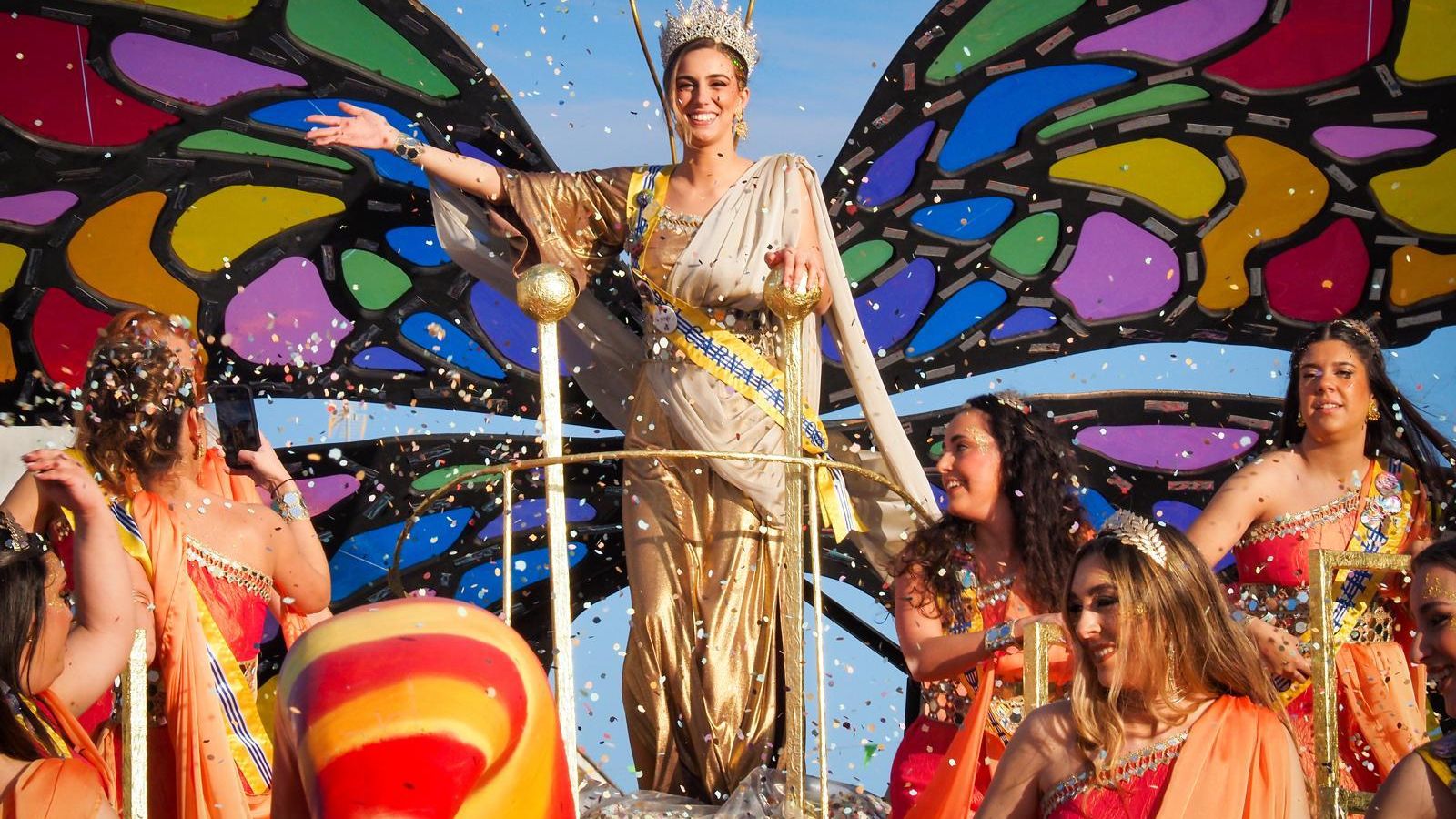 Reina del carnaval juvenil de Isla Cristina. Reina del carnaval juvenil de Isla Cristina.