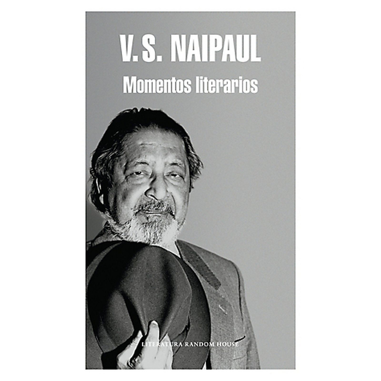 Naipaul retratado en la portada de la edición castellana.