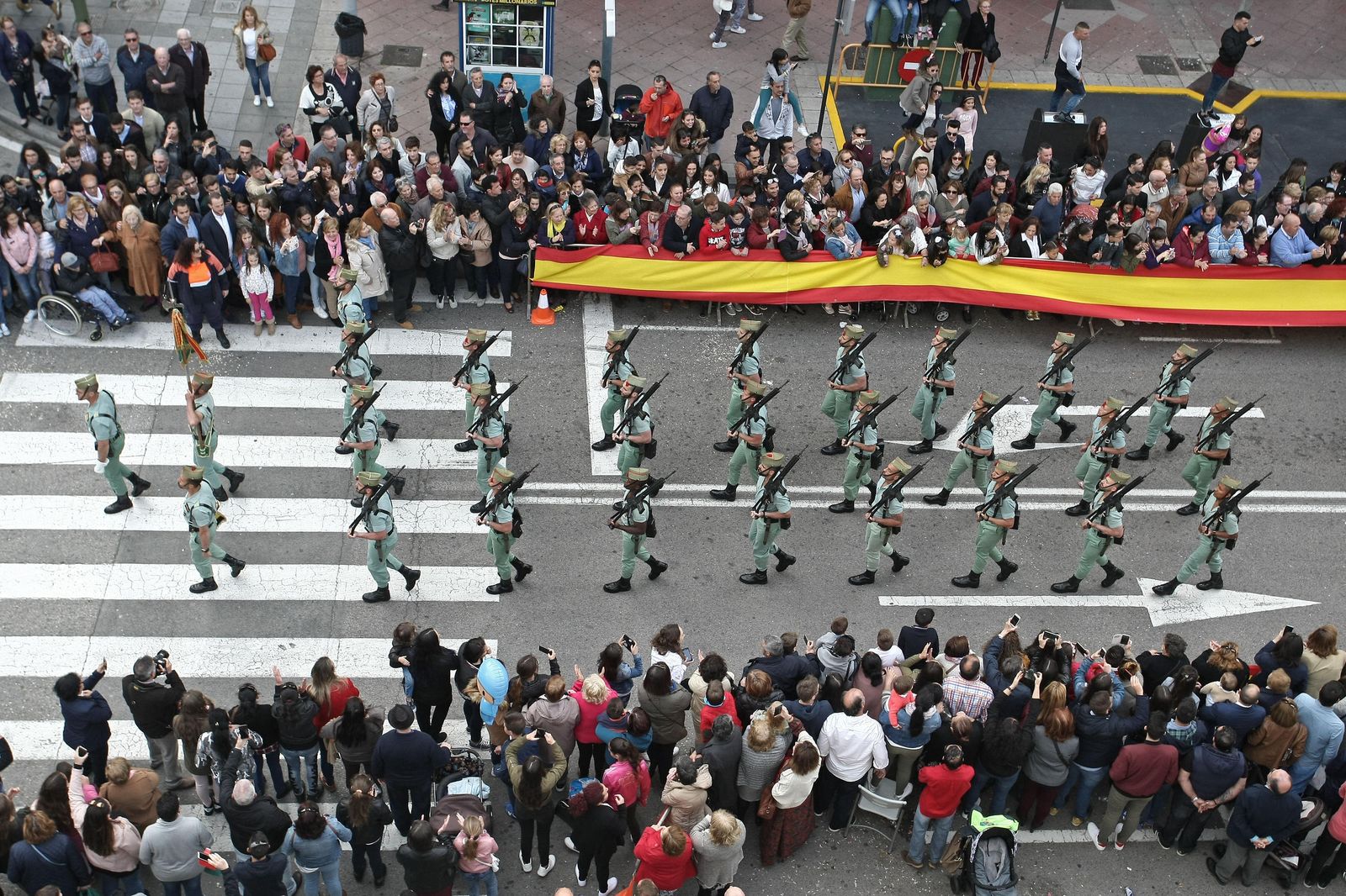 Imágenes del Lunes Santo en la comarca