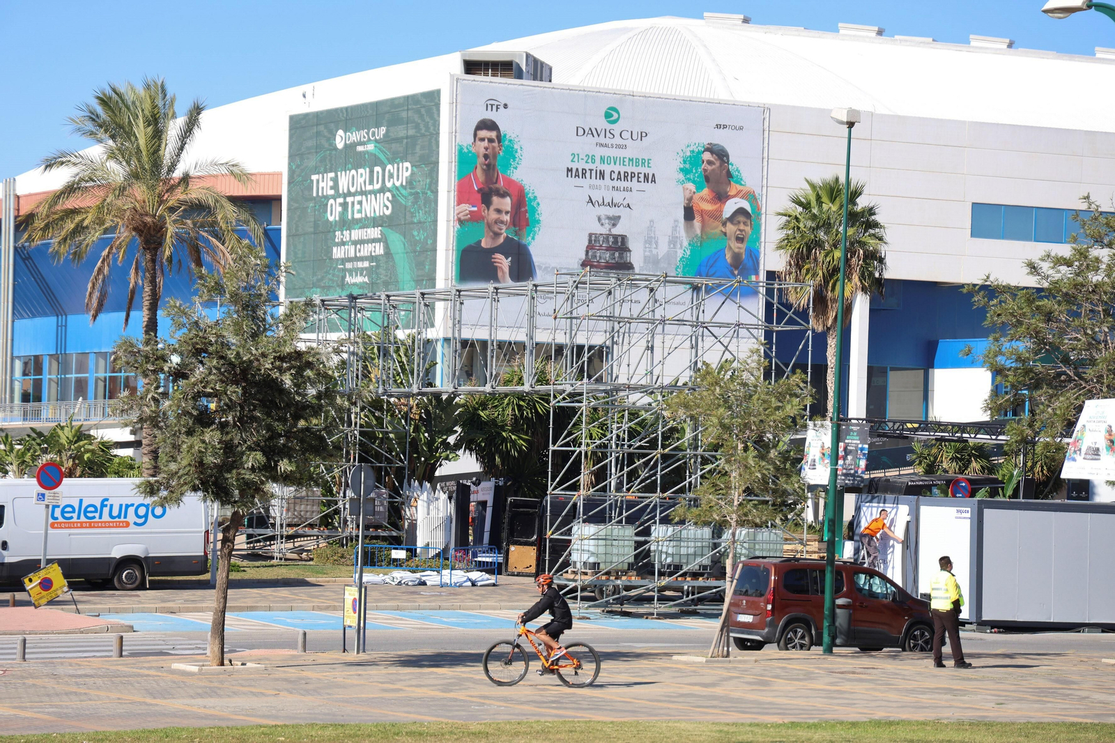 El Carpena se pone guapo para la Copa Davis