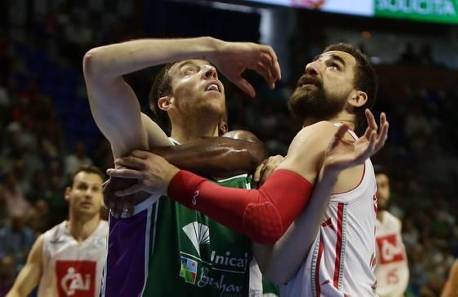 Las imágenes del Unicaja-CAI Zaragoza