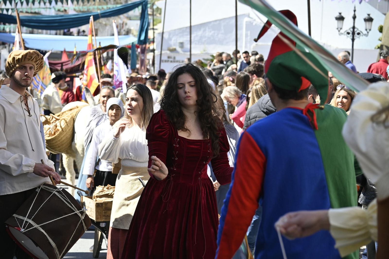 Las mejores imágenes de la Feria Medieval del Descubrimiento en Palos de la Frontera 2025