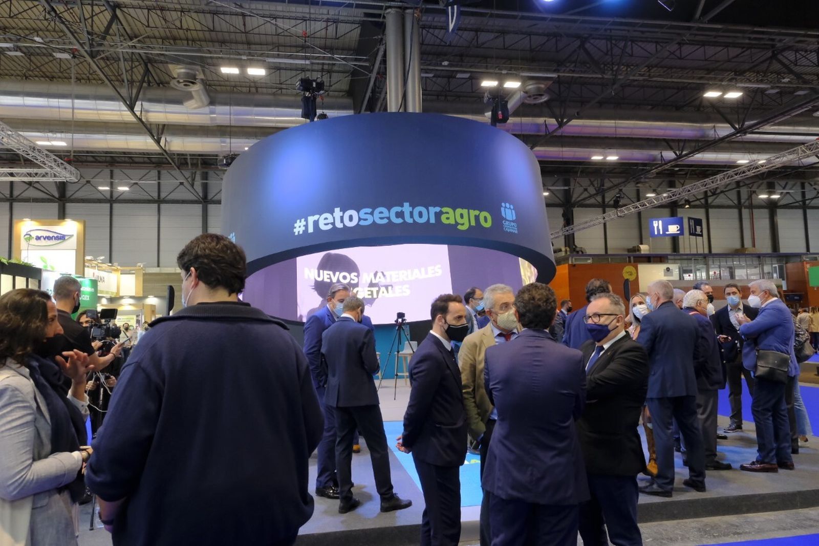 Expositor de Cajamar en la edición anterior