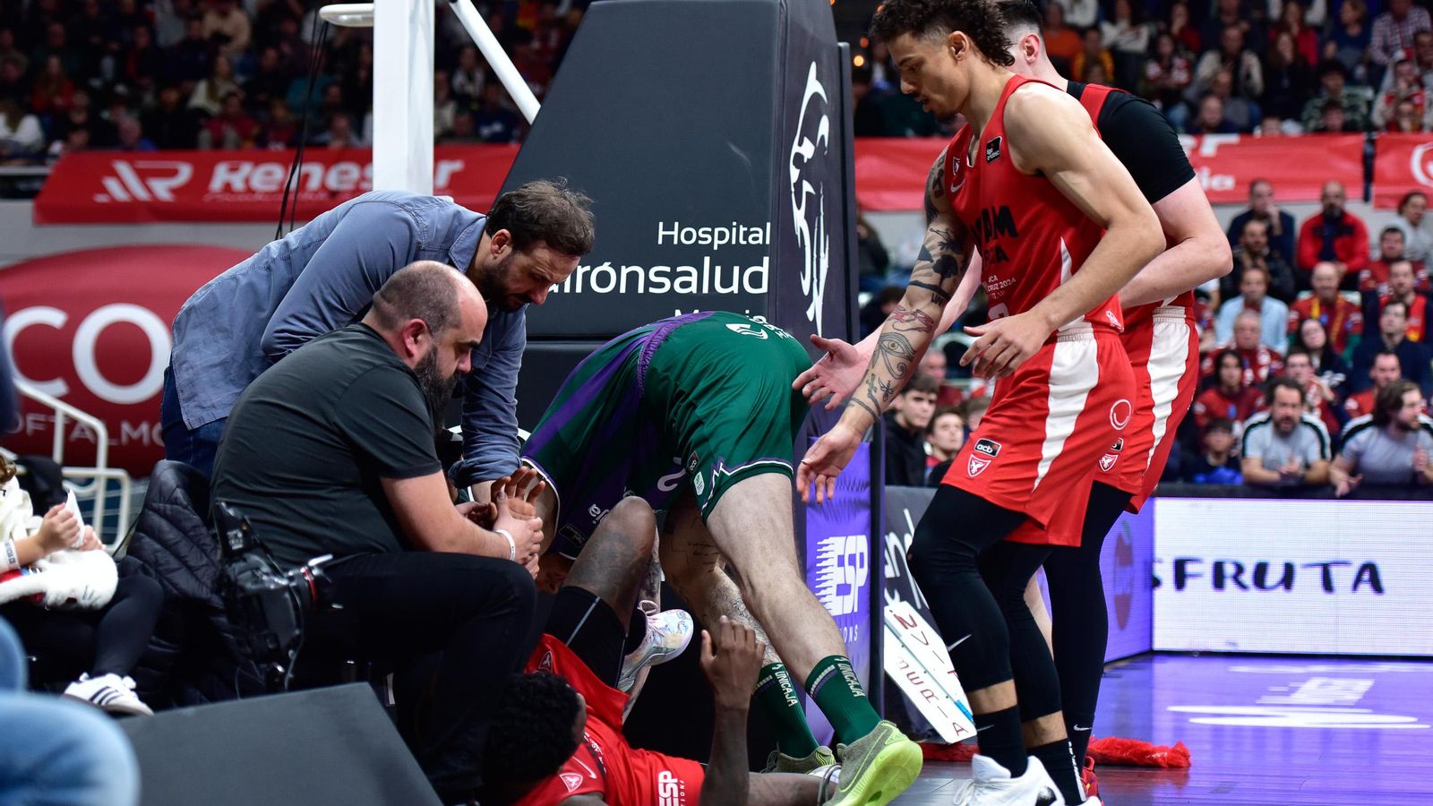 UCAM Murcia-Unicaja, en fotos