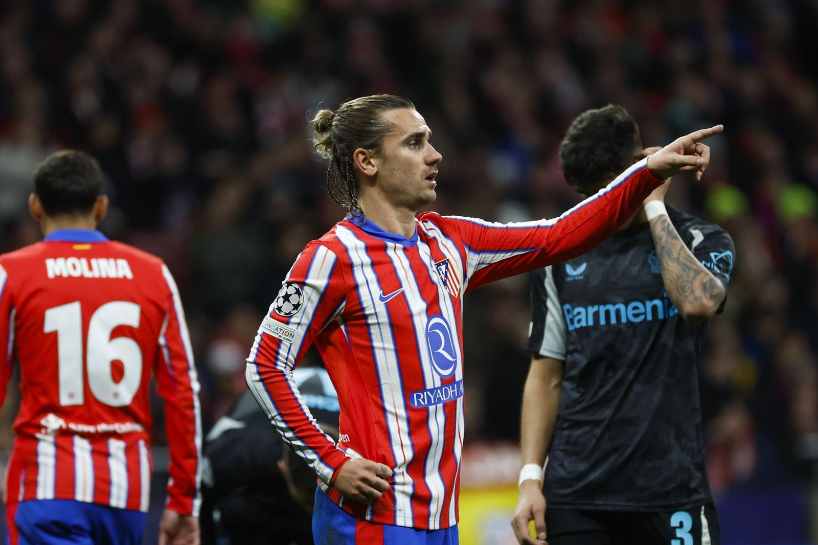 Las fotos del Atlético de Madrid - Bayer Leverkusen