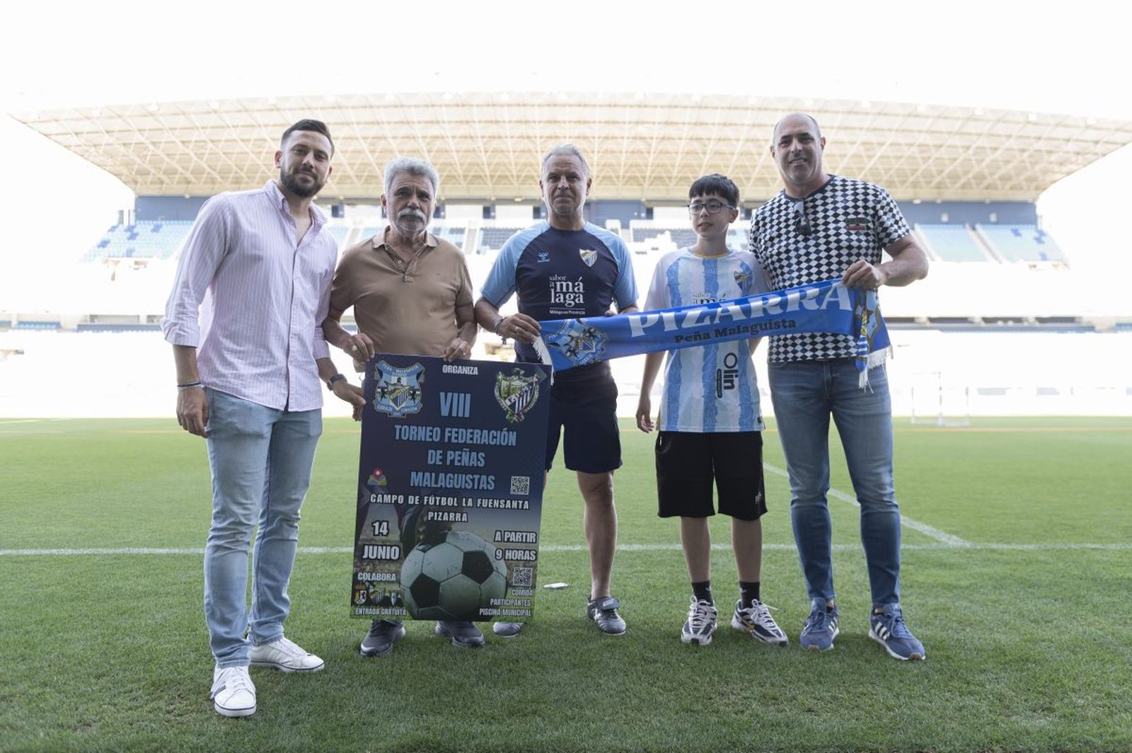 La presentación del VIII Torneo de Peñas Malaguistas