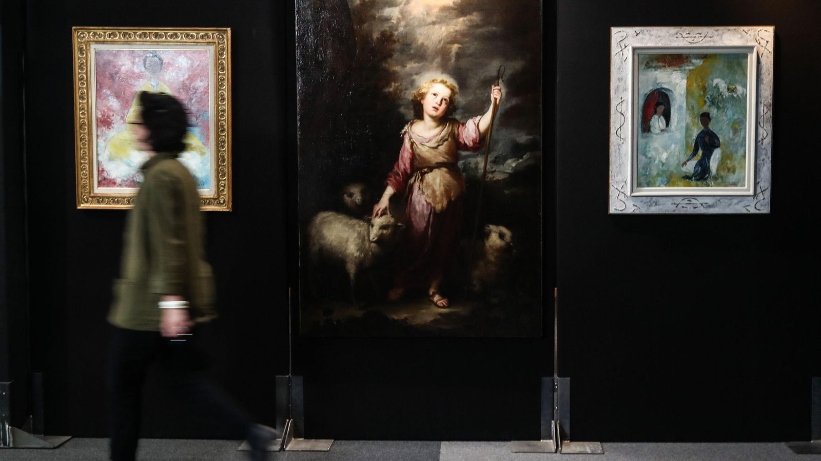 La pintura atribuida a Murillo.