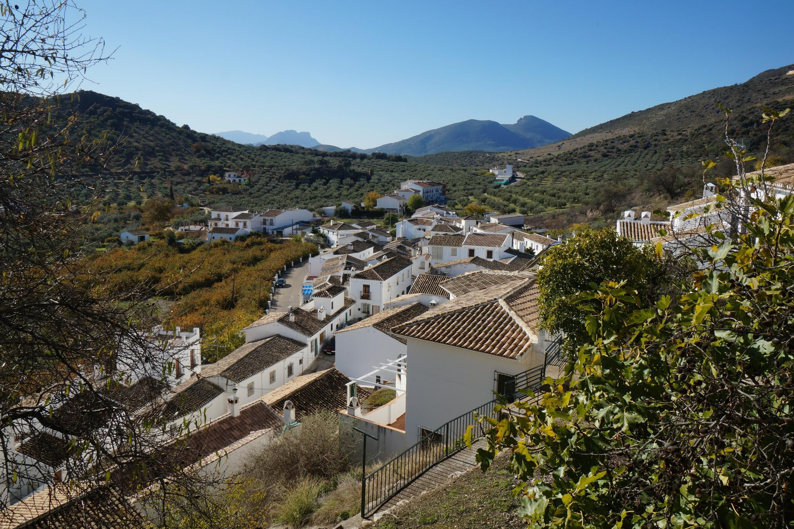 Vista de Zagrilla Alta, en Priego de Córdoba.