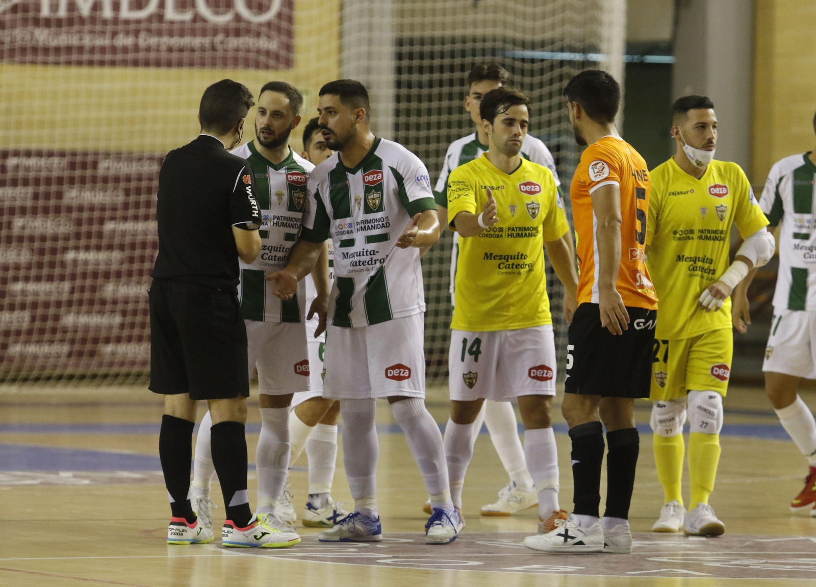 La derrota del Córdoba Futsal ante el Ribera Navarra, en imágenes