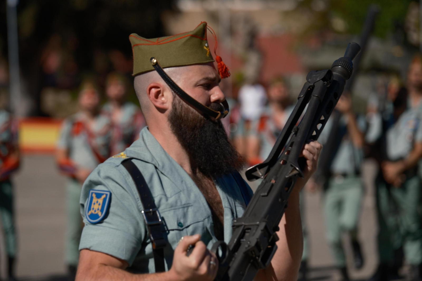 Celebración del 75 aniversario del Tercio Alejandro Farnesio 4º de la Legión, en imágenes.