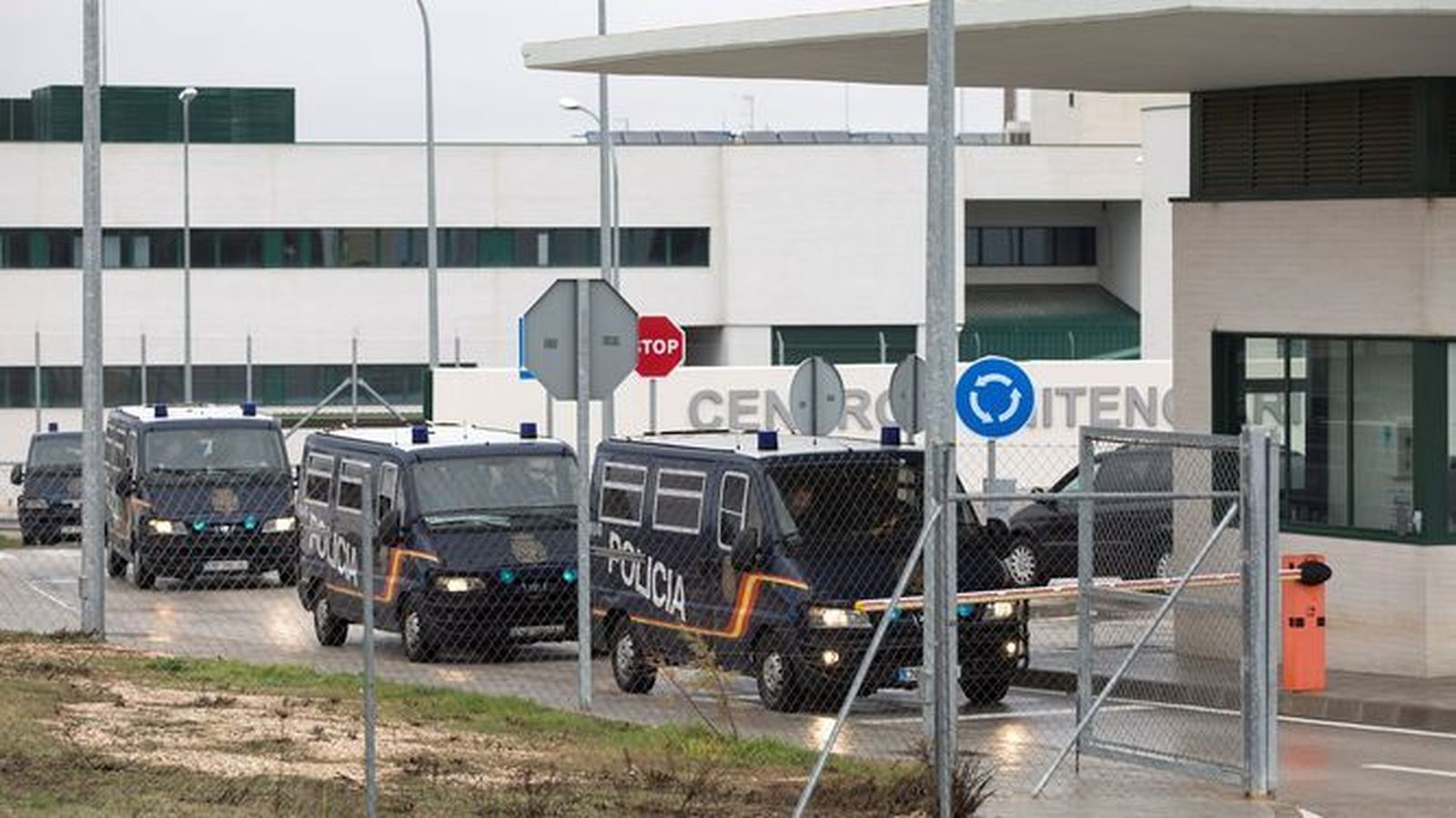 Dispositivo policial tras la muerte del inmigrante en Archidona