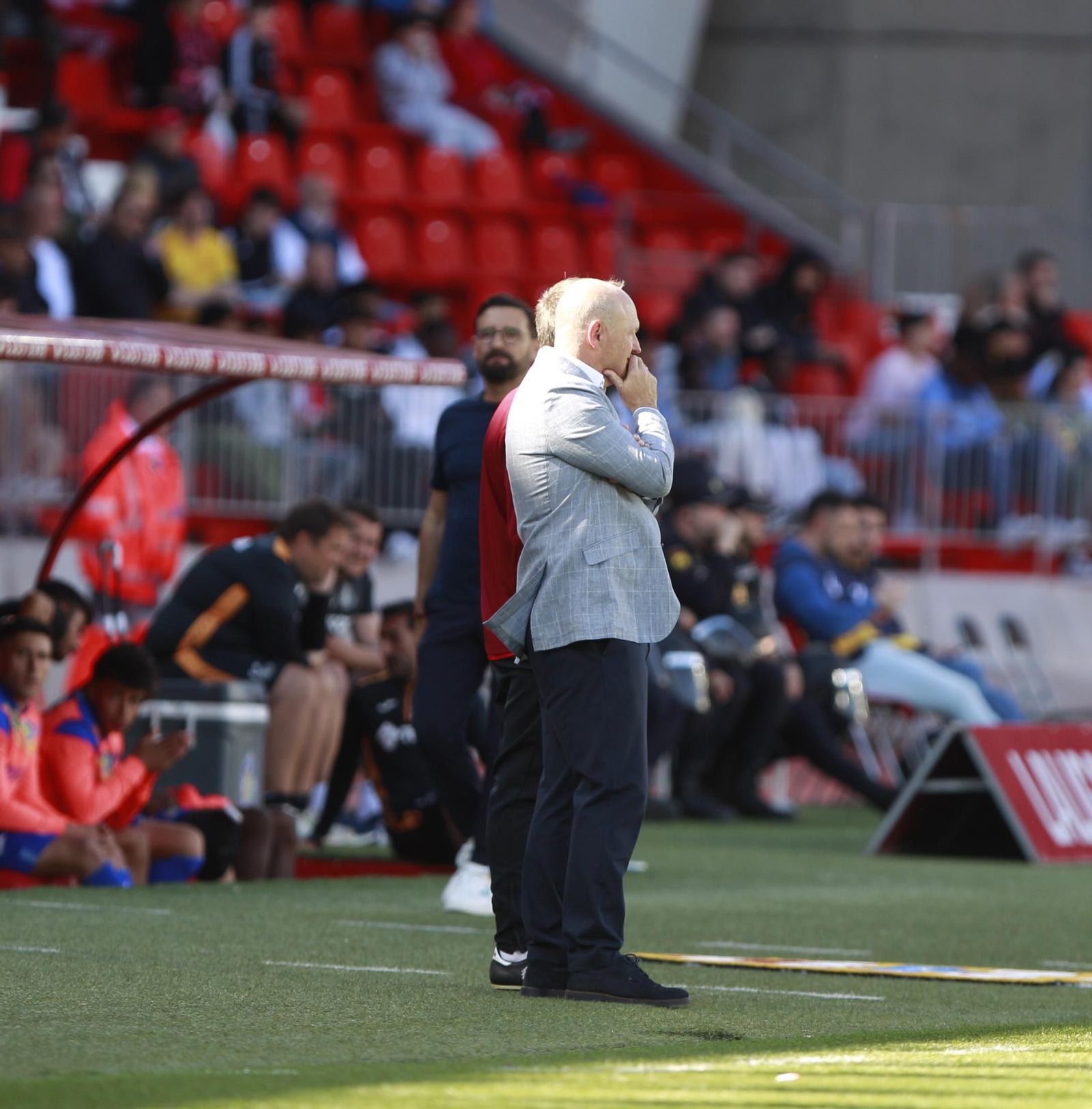 Las imágenes del triste descenso de la UDA ante el Getafe