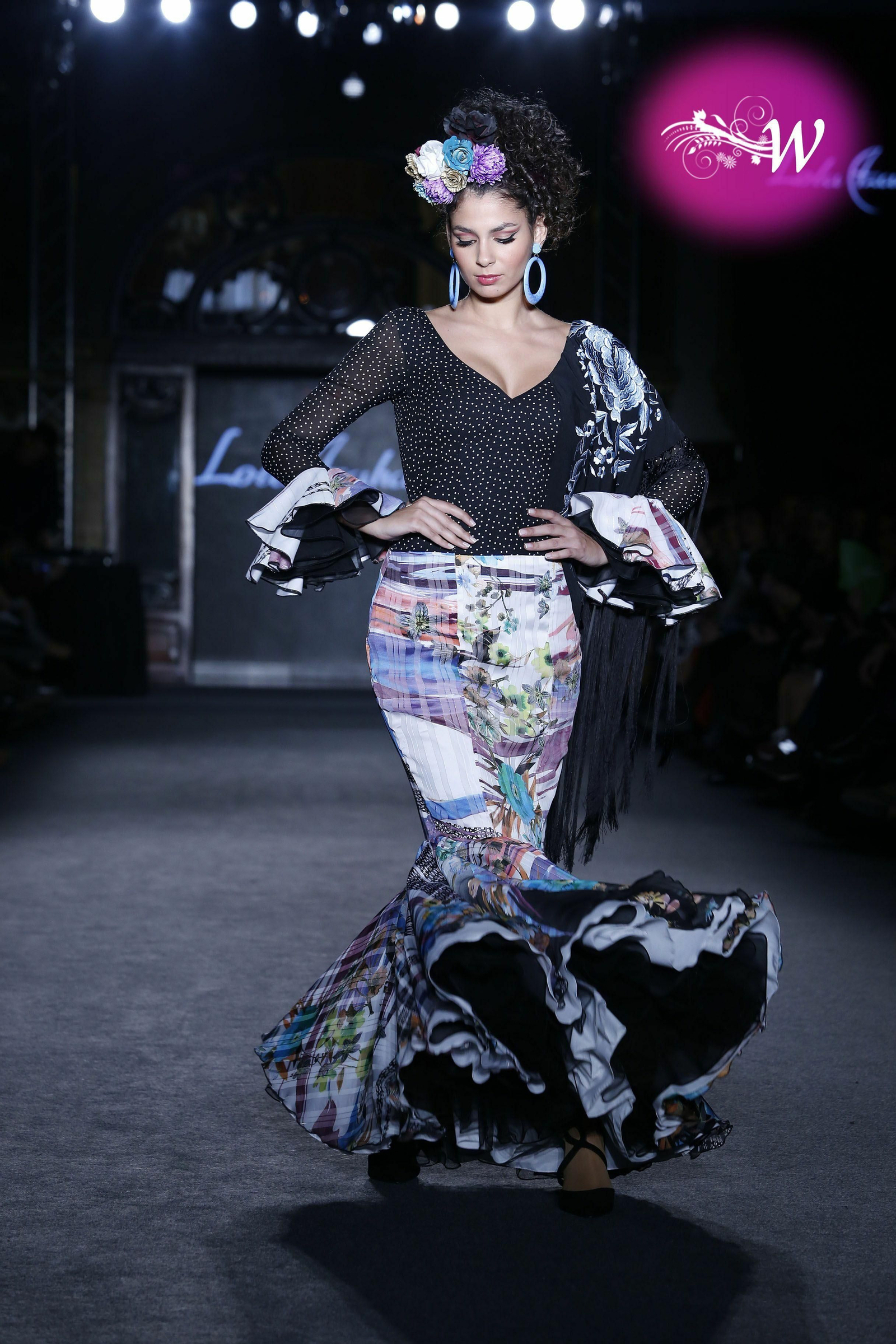 Lola Azahares en We Love Flamenco 2020, todas las fotos del desfile