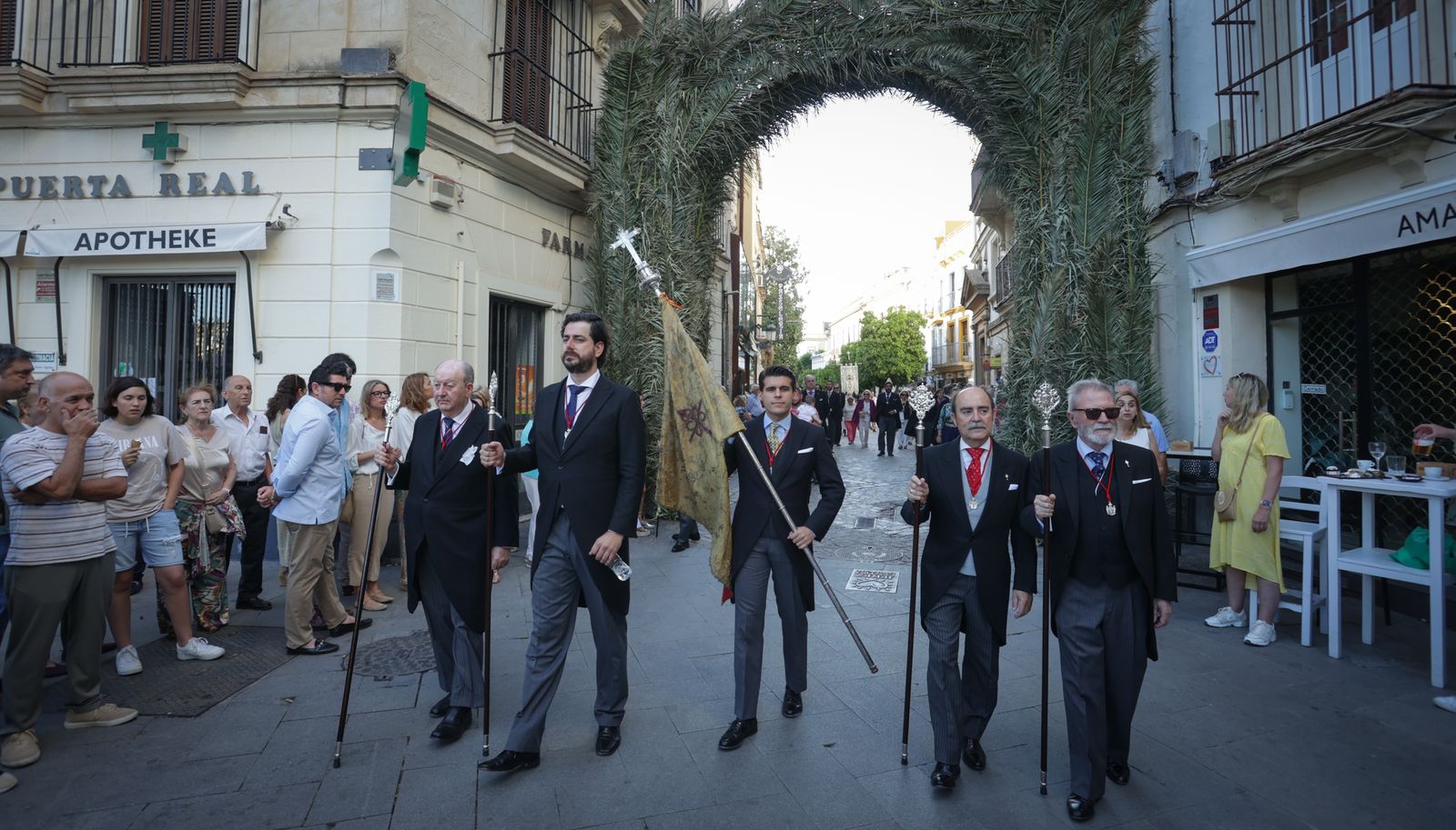 Imágenes de la procesión del Corpus en Jerez