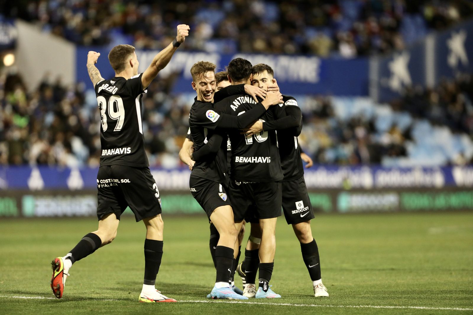 Las fotos del Zaragoza - Málaga CF