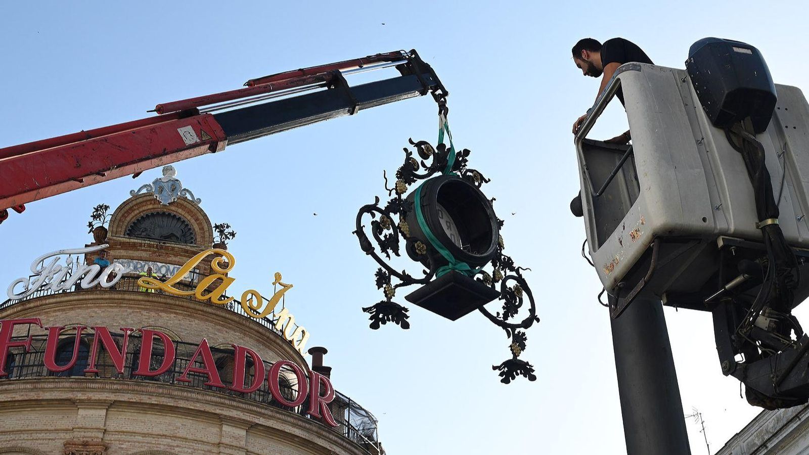 Otra imagen del desmontaje.