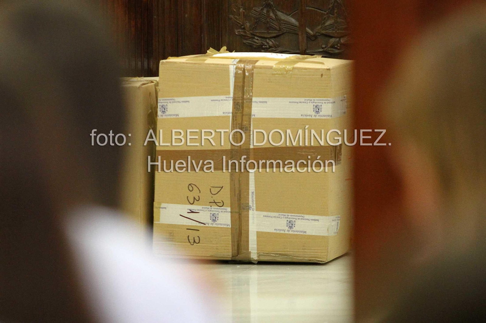 Imágenes de la declaración del acusado por el doble homicidio de Almonte.