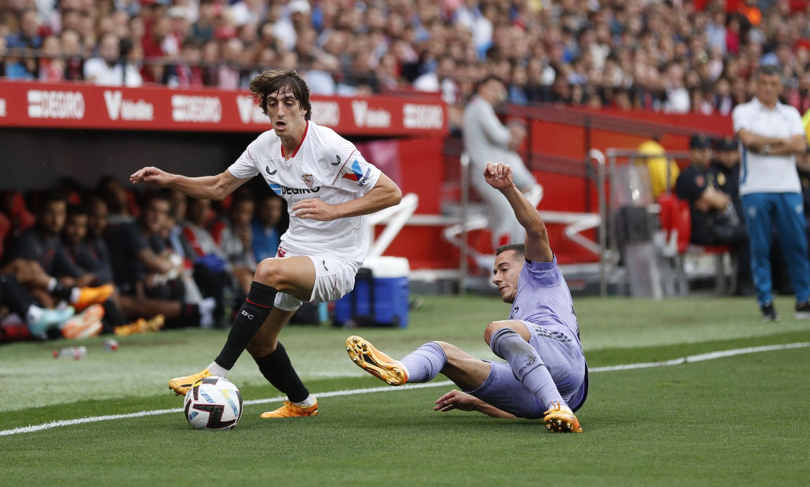 Las imágenes del Sevilla-Madrid