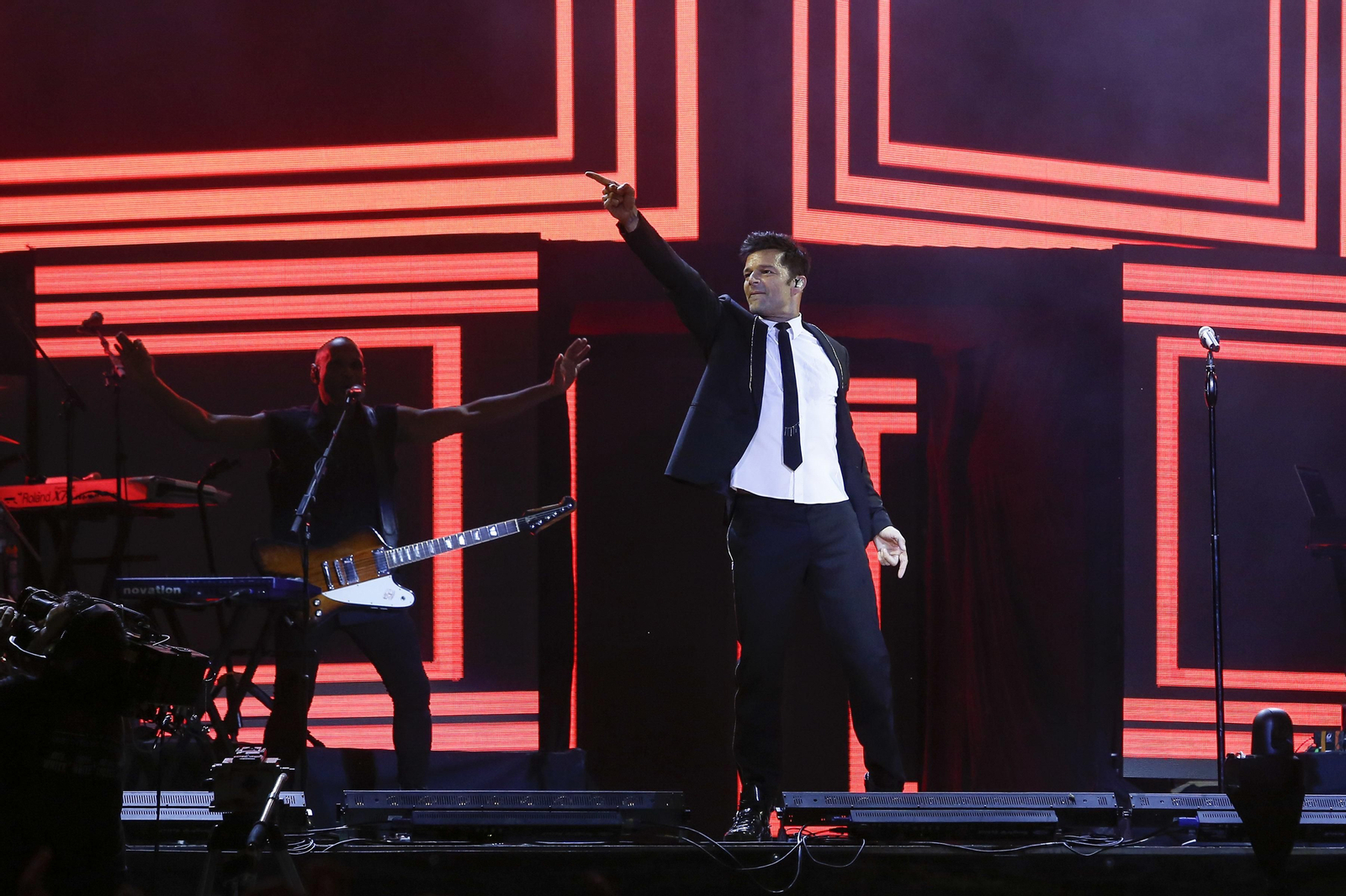 Las imágenes del concierto de Ricky Martin