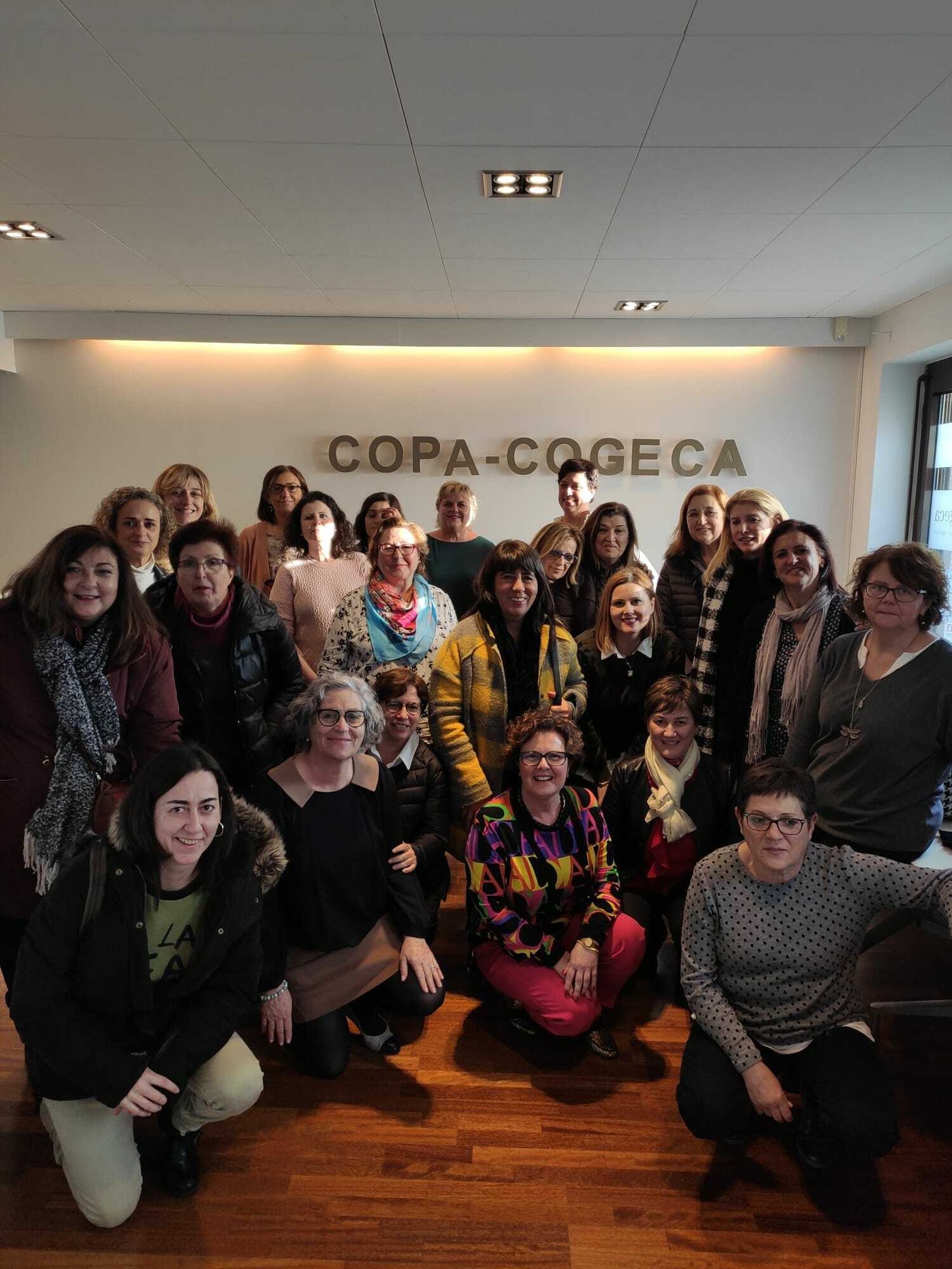 Visita a la sede de Copa-Cogeca, antes de acudir al Parlamento Europeo.