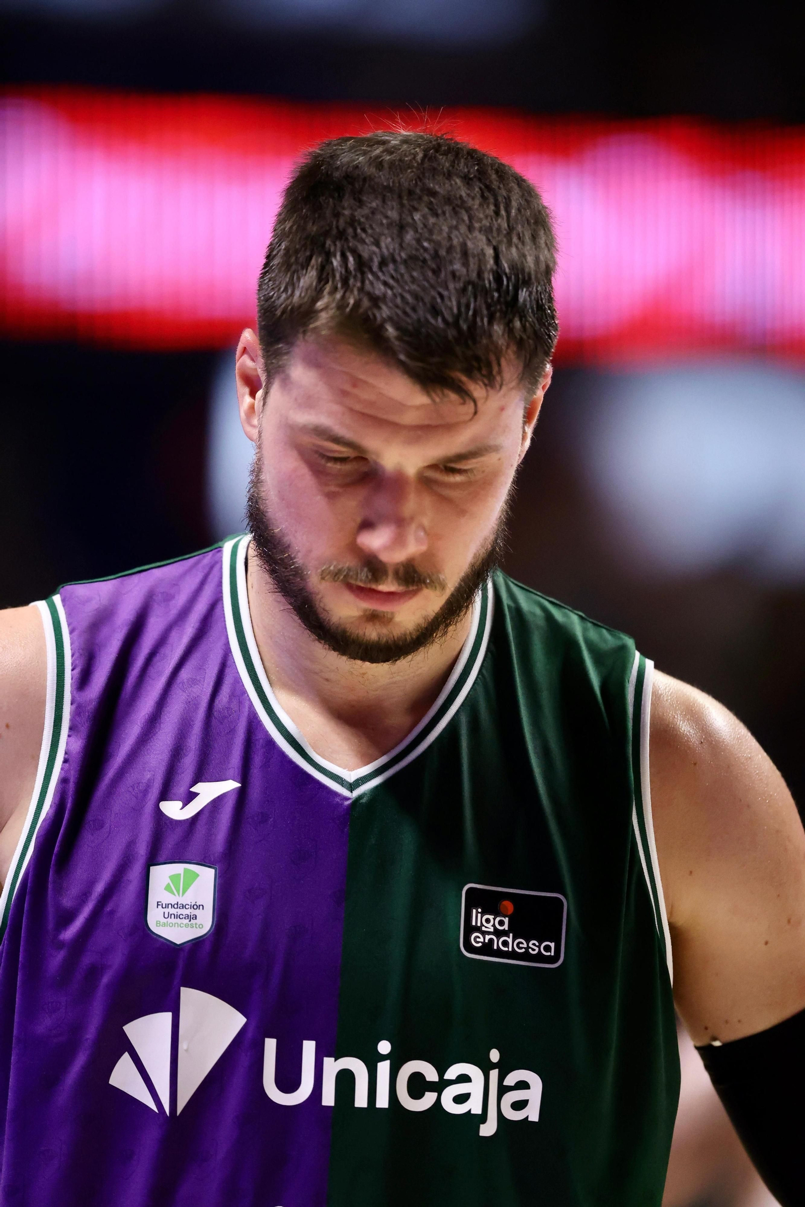 El Unicaja - Real Madrid, en fotos