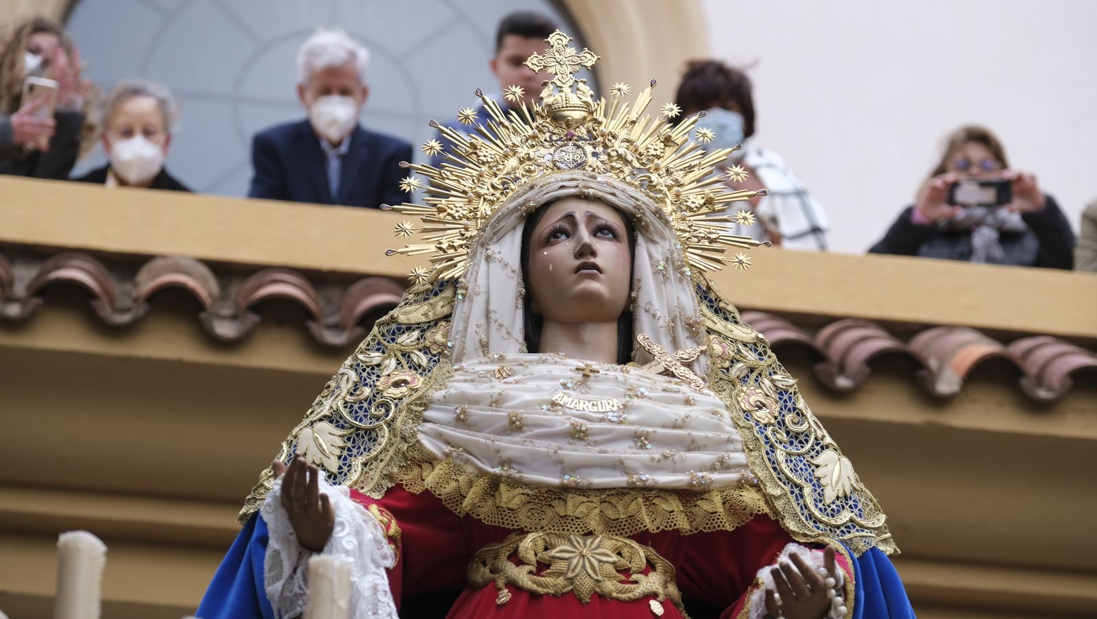 Procesión del Encuentro en Almería, en imágenes.