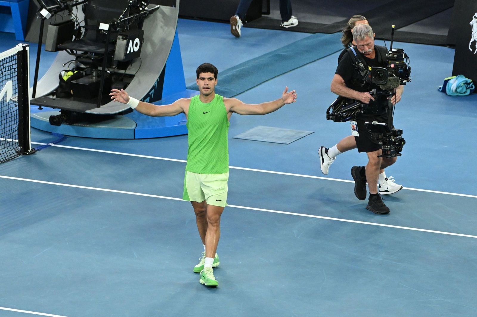 Las fotos del triunfo de Alcaraz en Australia