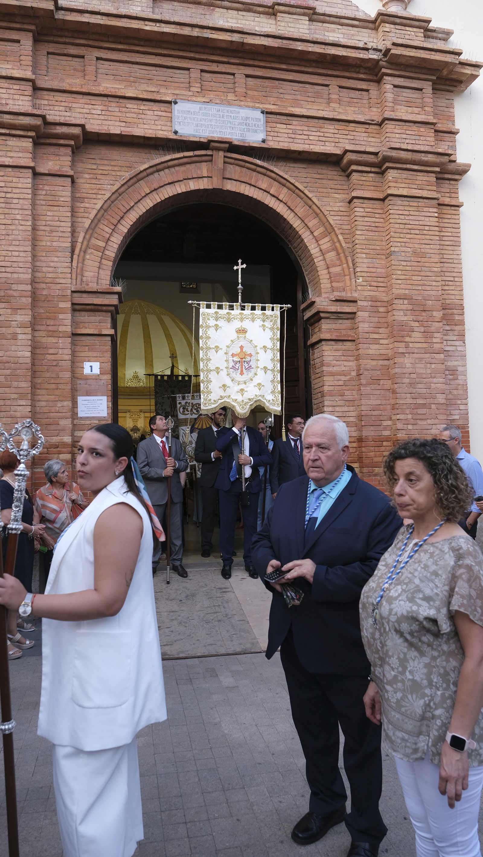 Imágenes de la Procesión de San Isidro, en El Ejido