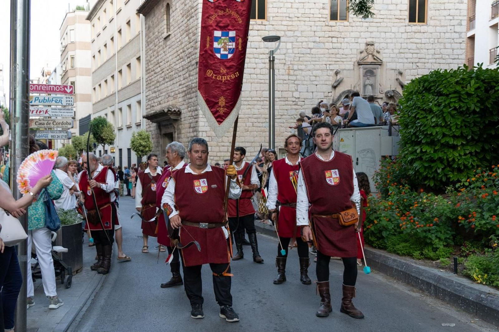Desfile conmemorativo por el 1.200 aniversario de la capitalidad de Jaén
