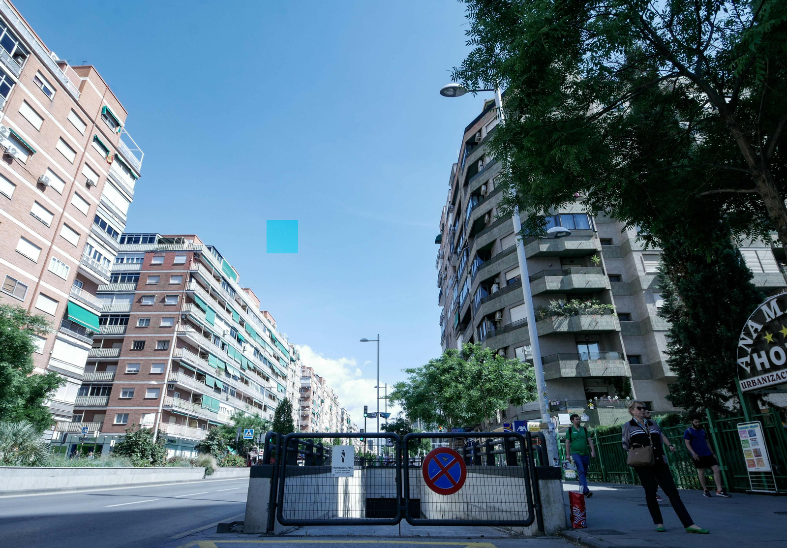 La apertura del parking entre Camino de Ronda y el Metro, una larga petición vecinal y política