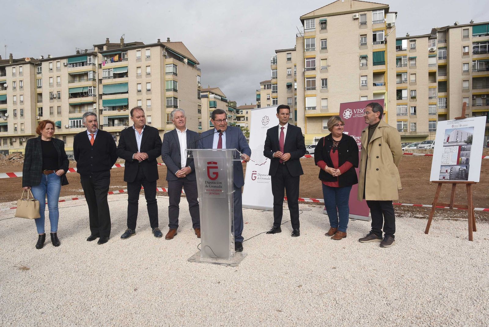 Diputación inicia las obras de construcción de 153 viviendas protegidas en la Chana